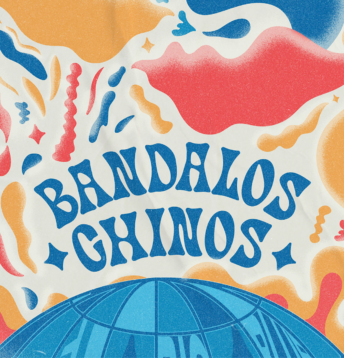 Bandalos Chinos live tour poster 2026